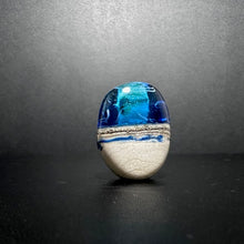 XLarge Blue Tide Pool Bead