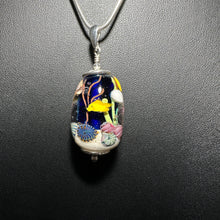 Reef Pendant, Aquarium Bead Pendant, Jelly Fish, Nautilus, Yellow Tang