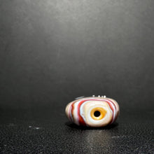 Cassiopeia Over the Desert.  A Glass Bead Made for Jewelry Makers and Star Gazers
