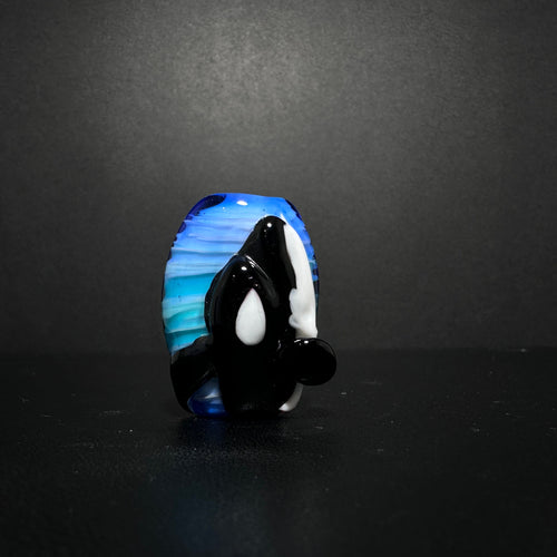 Orca on an Ocean bead.