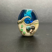 Blue and Teal Tide Pool Bead