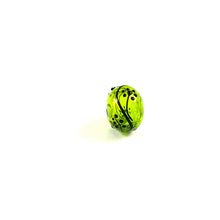 Grass Green Vines and Flowers  Hollow Bead